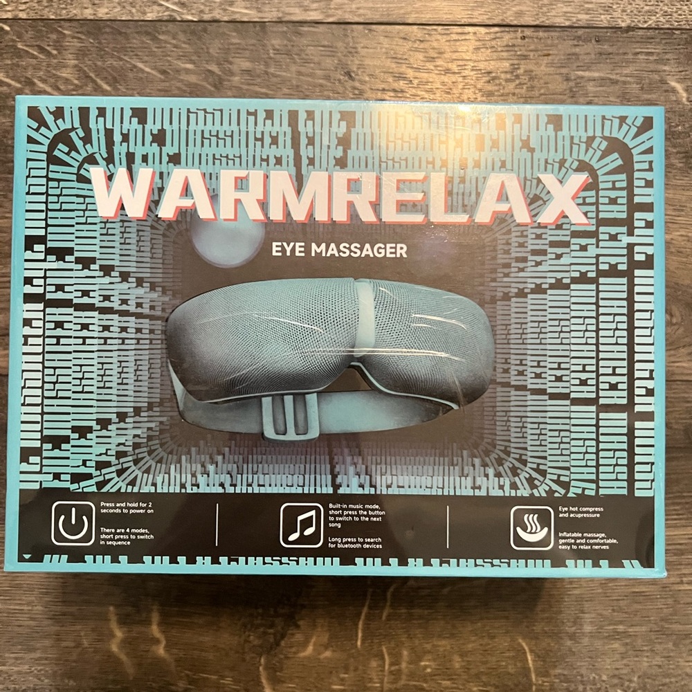 Warm Relax Eye Massager NIB